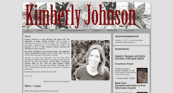 Desktop Screenshot of kimberly-johnson.com